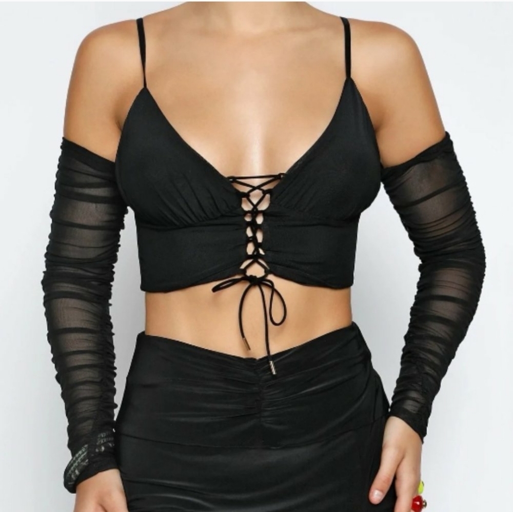 Alaia Tiger Mist Top 🖤